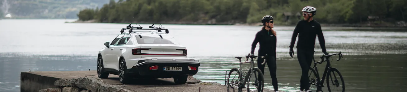 Thule roof rack on a vehicle